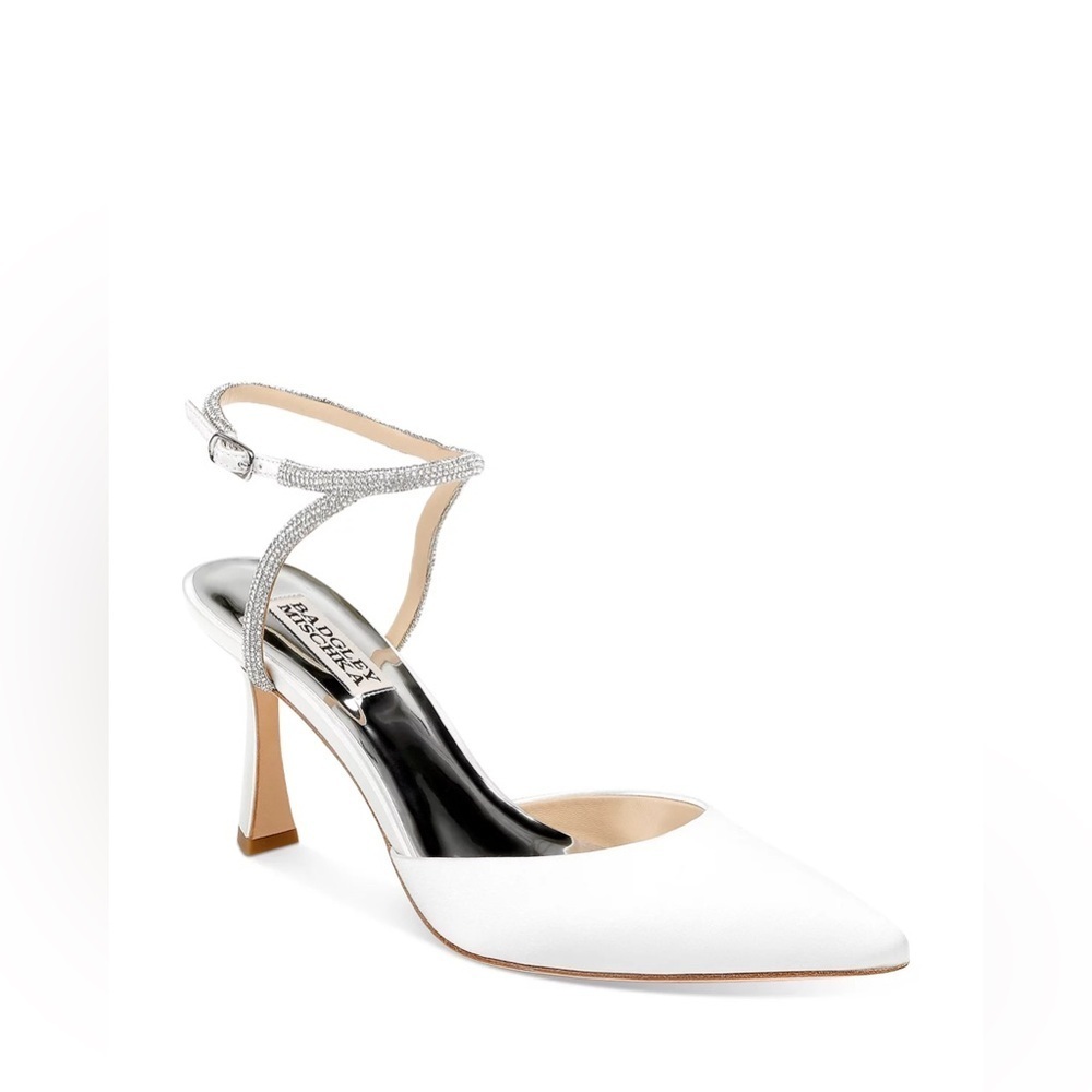 Badgley Mischka
Women's Kamilah Pointed Ankle Strap High Heel Sandals
